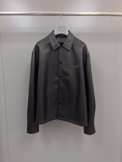 Prada Leather Shirt - 