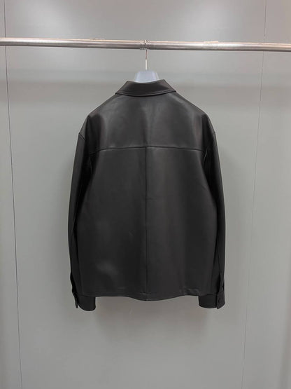 Prada Leather Shirt - 