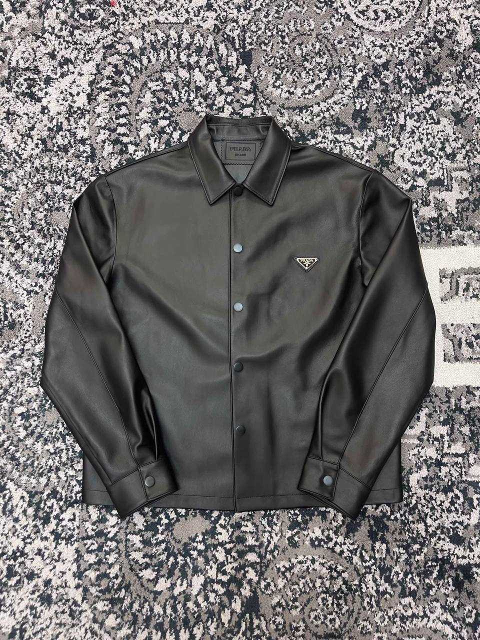 Prada Leather Shirt - 