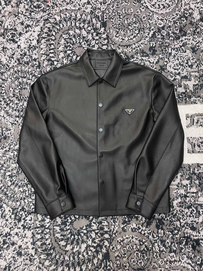 Prada Leather Shirt - 