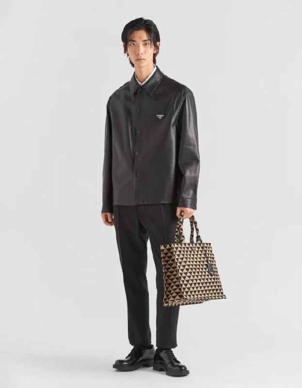 Prada Leather Shirt - 