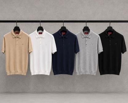 Gucci Polo Shirt - Beige, White, Navy, Grey, Black