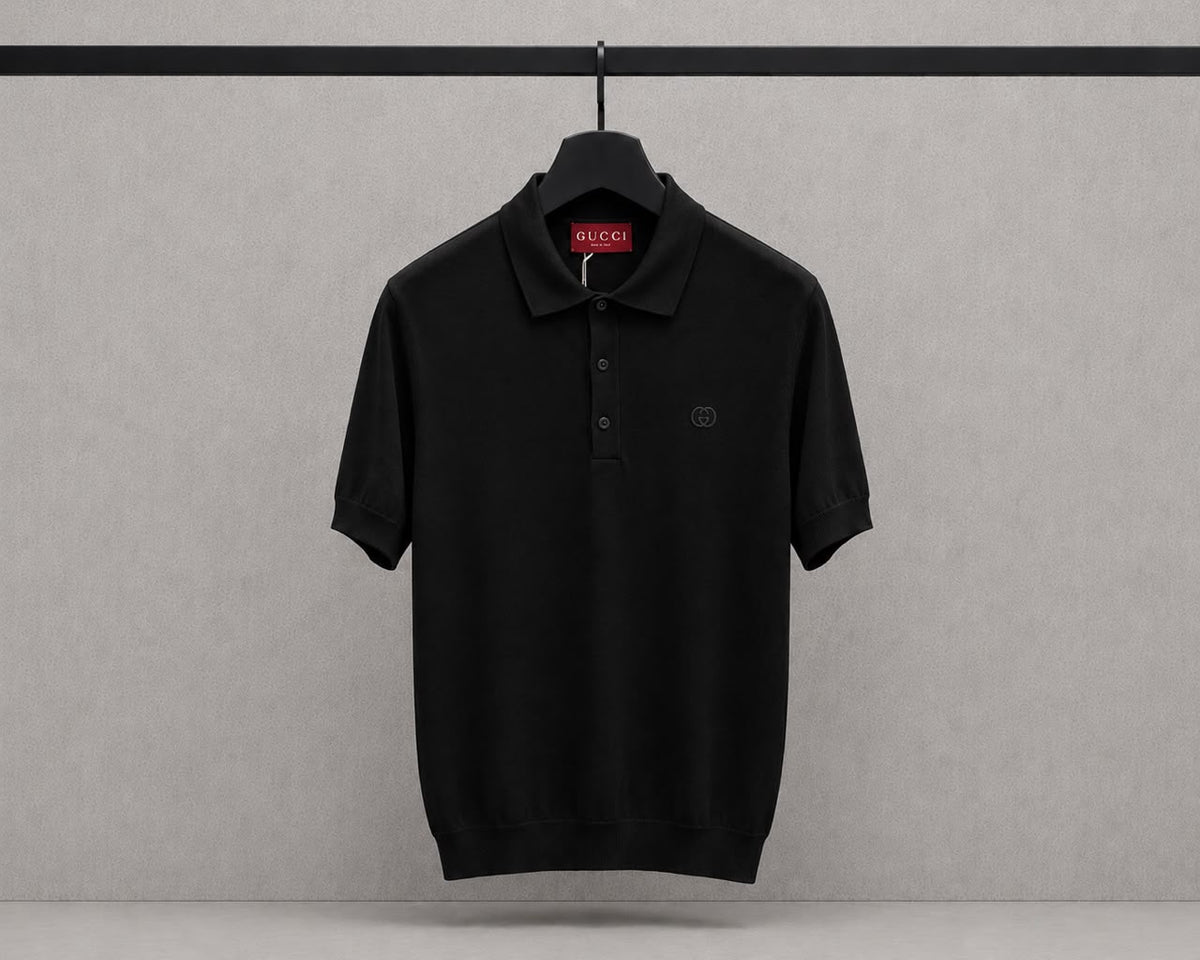 Gucci Polo Shirt - Beige, White, Navy, Grey, Black