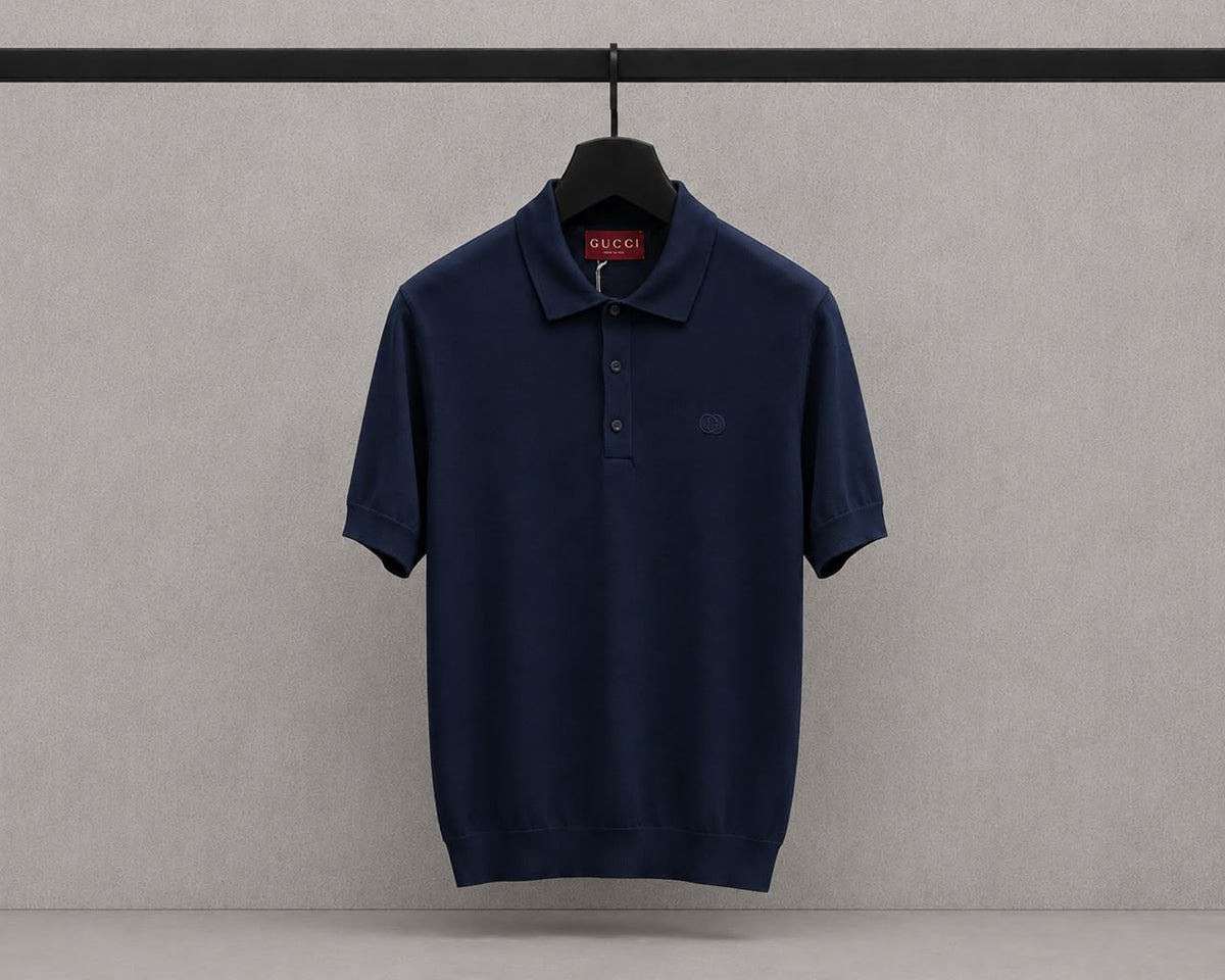 Gucci Polo Shirt - Beige, White, Navy, Grey, Black
