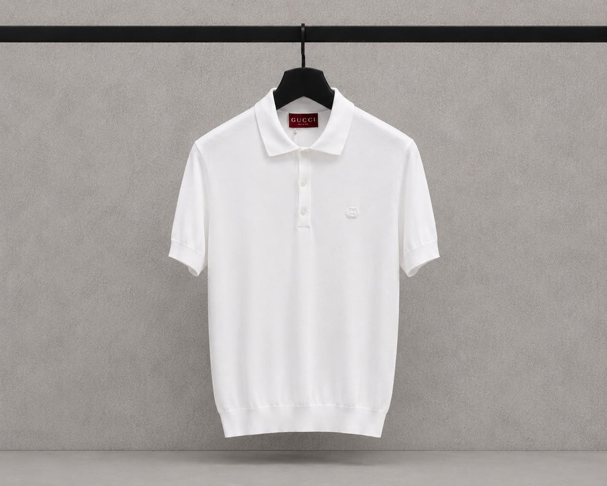 Gucci Polo Shirt - Beige, White, Navy, Grey, Black