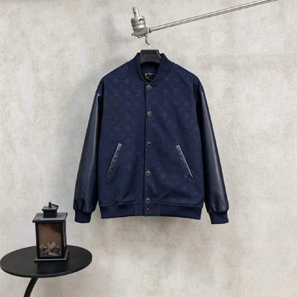 Louis Vuitton Bomber Jacket - Navy Embossed