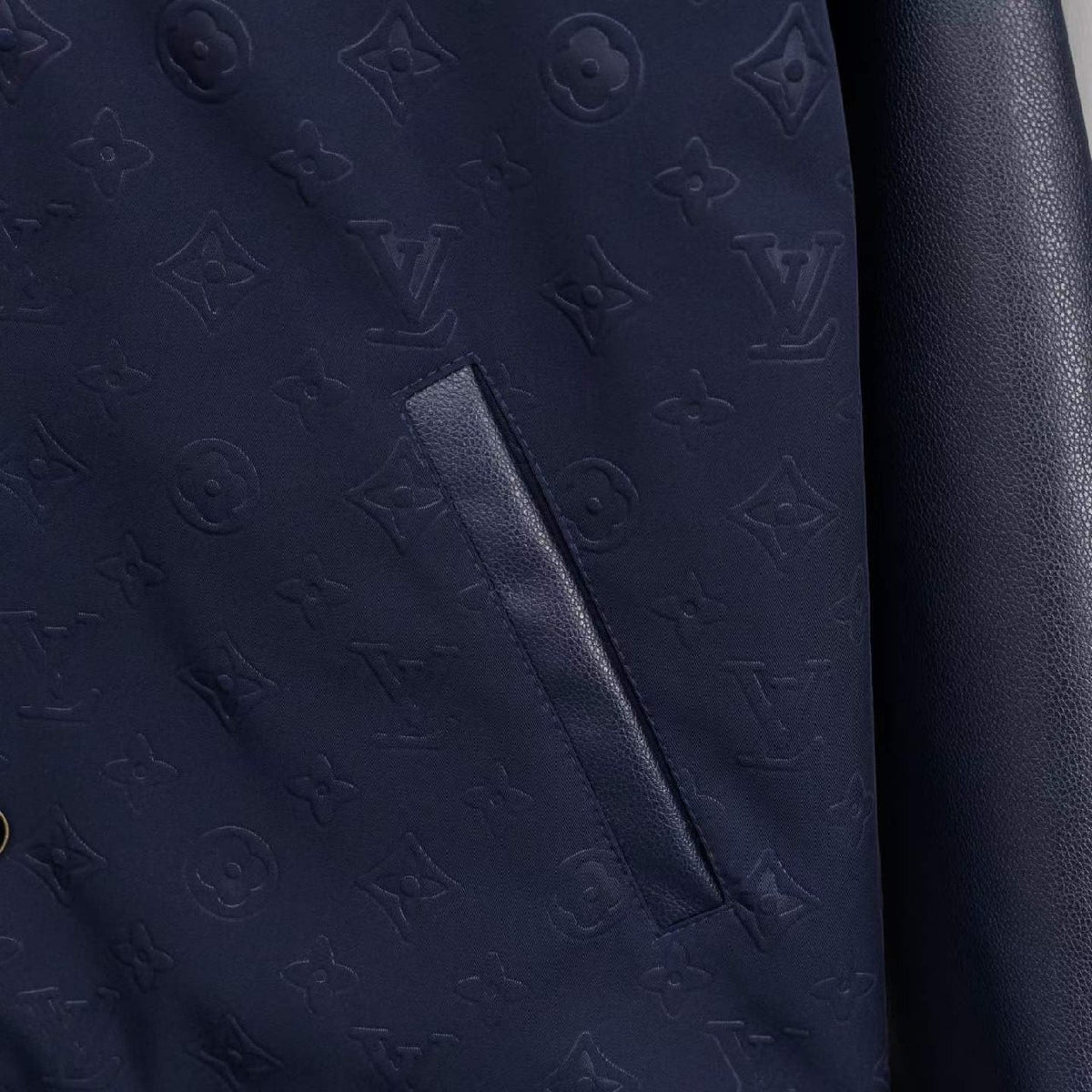 Louis Vuitton Bomber Jacket - Navy Embossed