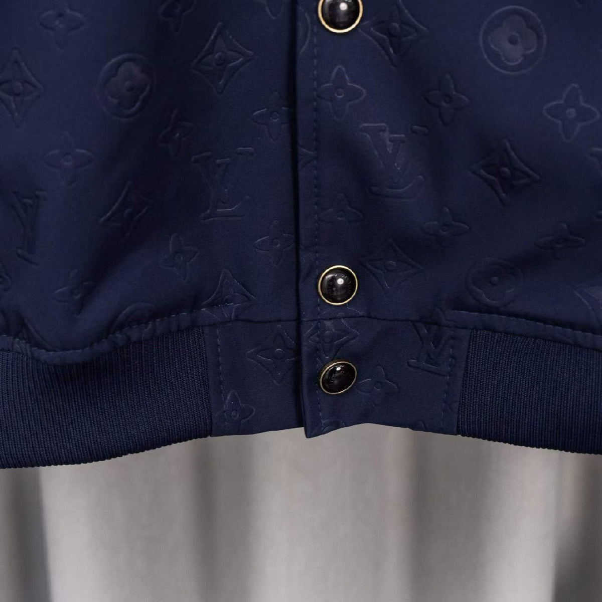 Louis Vuitton Bomber Jacket - Navy Embossed