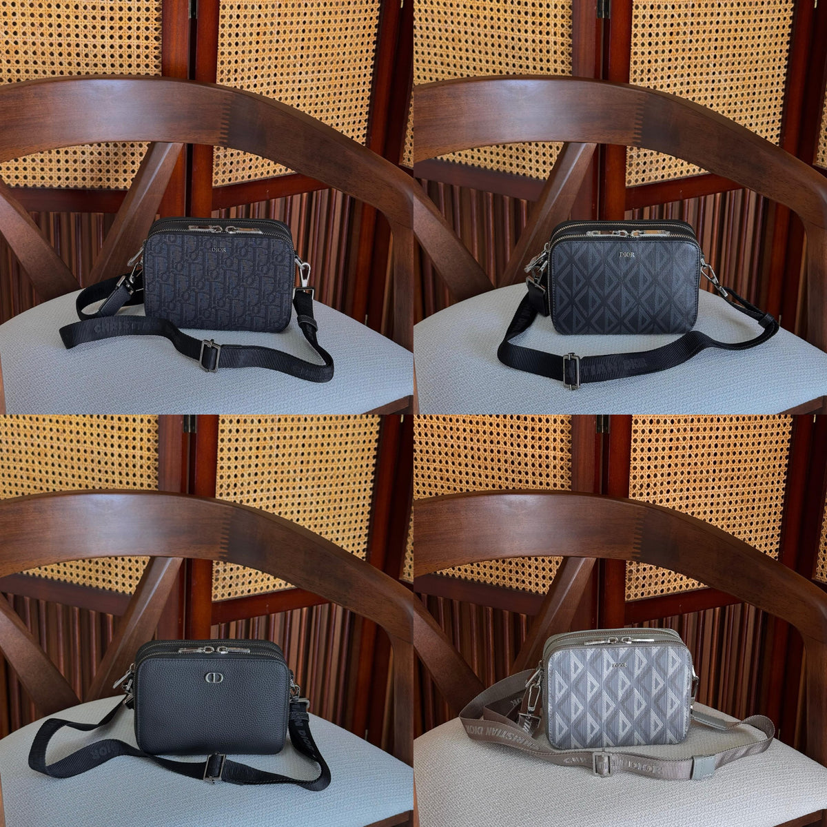 Dior Shoulder Bag - Black Oblique