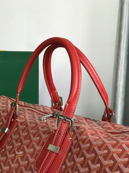 Goyard Boston Travel Bag - Red