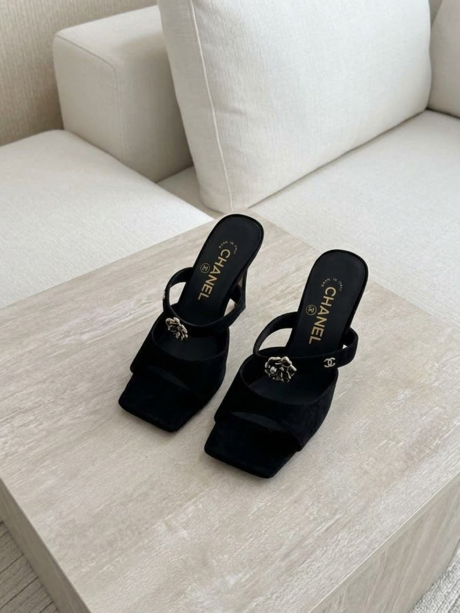 Chanel Heels - Black