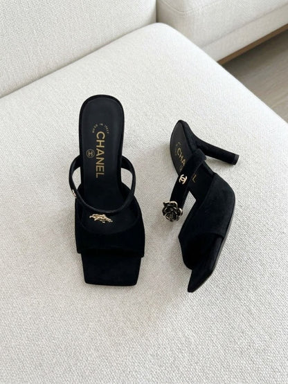 Chanel Heels - Black