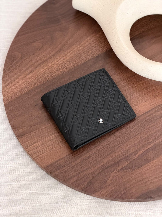 Montblanc Repeating-Motif Wallet - Black