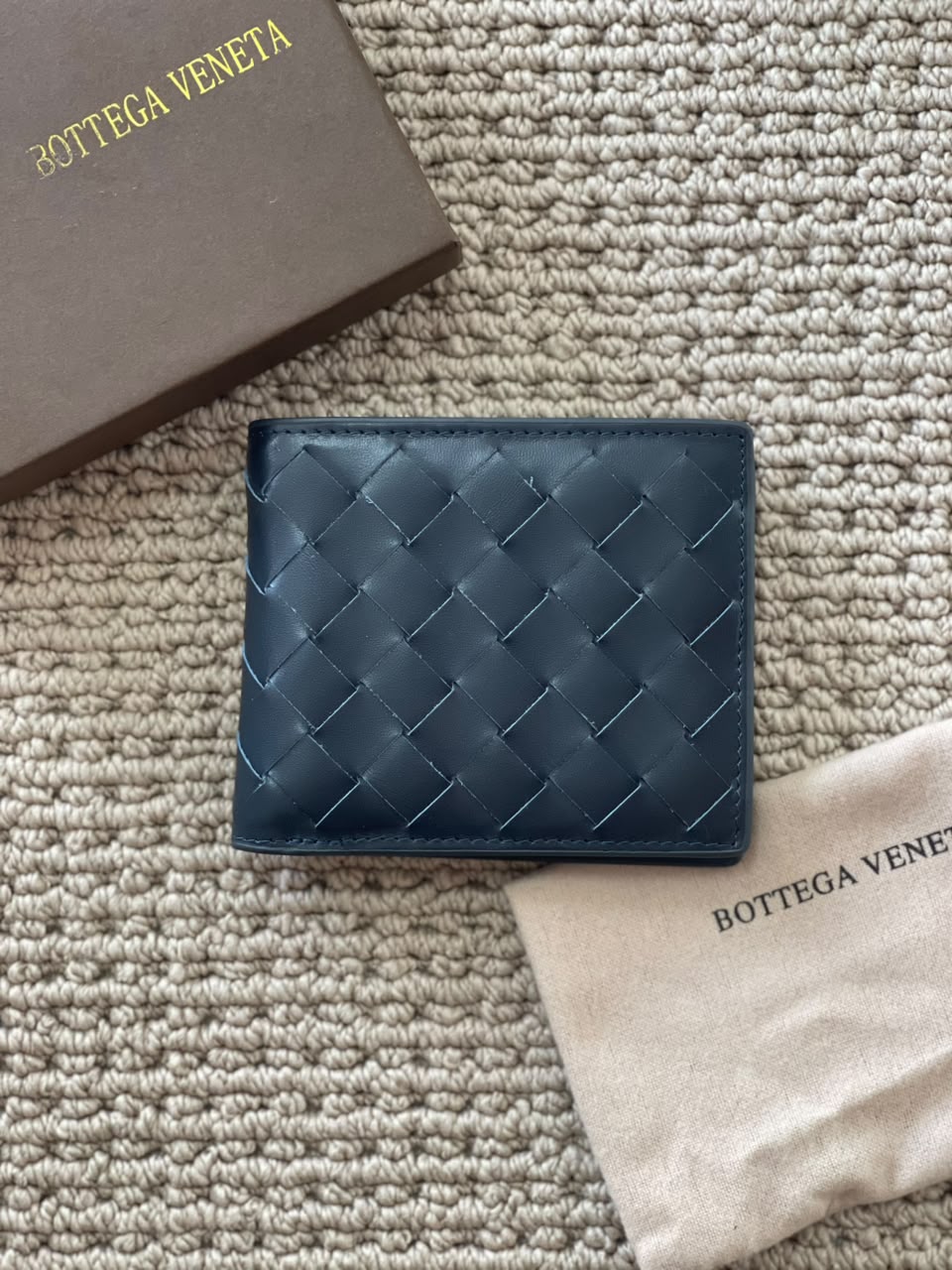 Bottega Veneta Wallet - Navy, Grey, Green, Black