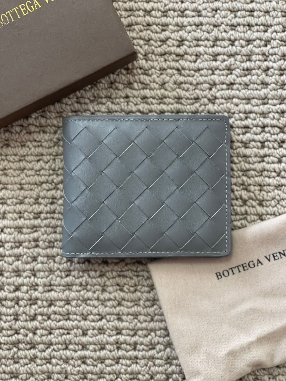 Bottega Veneta Wallet - Navy, Grey, Green, Black
