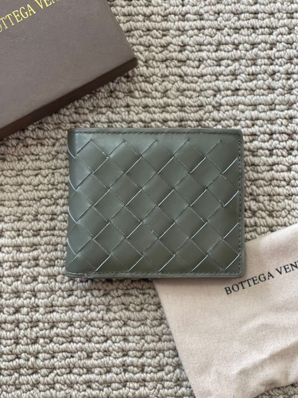 Bottega Veneta Wallet - Navy, Grey, Green, Black
