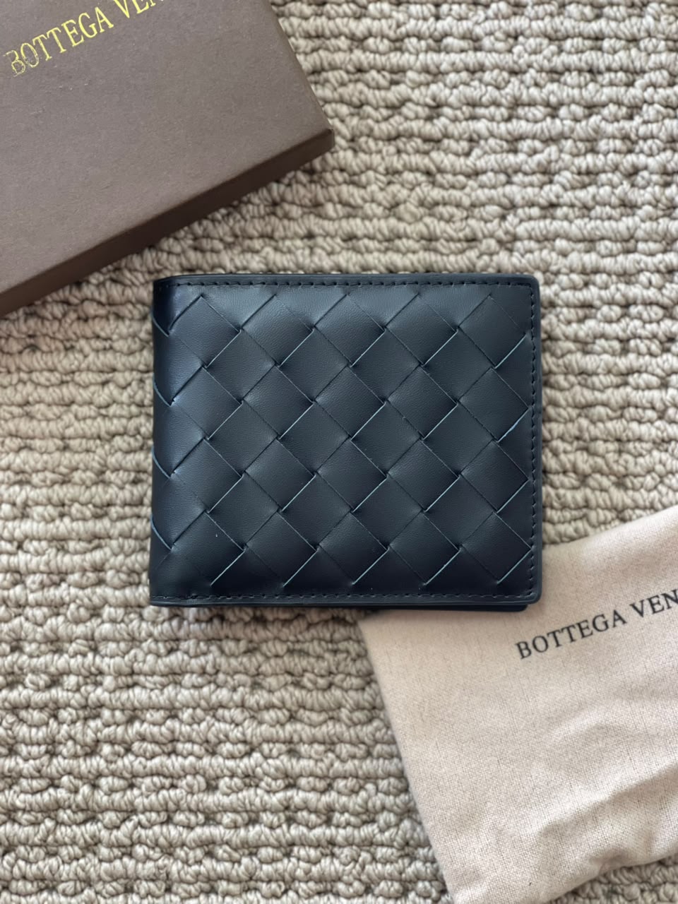 Bottega Veneta Wallet - Navy, Grey, Green, Black