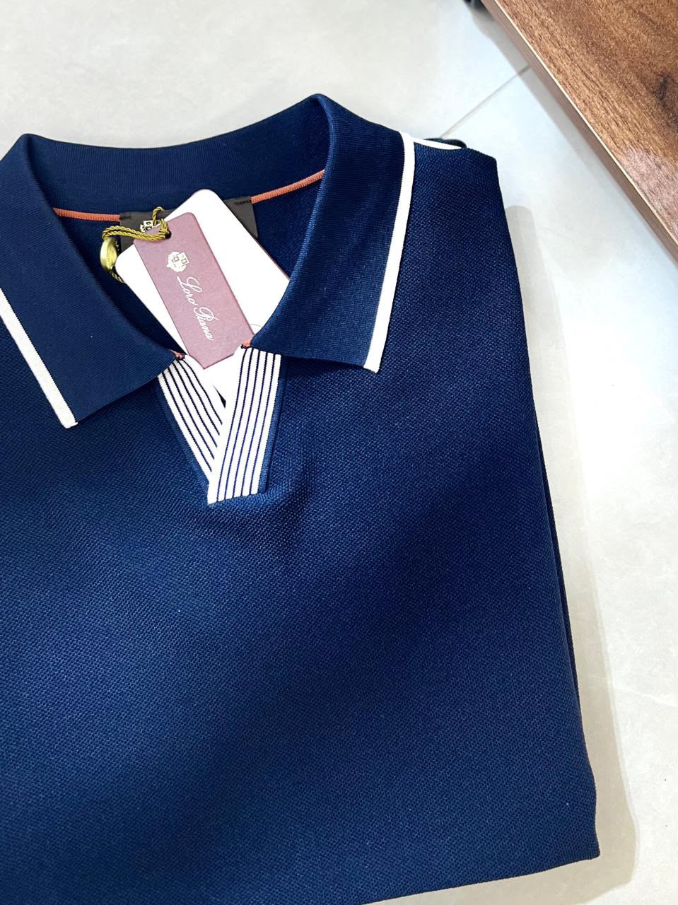 Loro Piana Polo Shirt - Navy