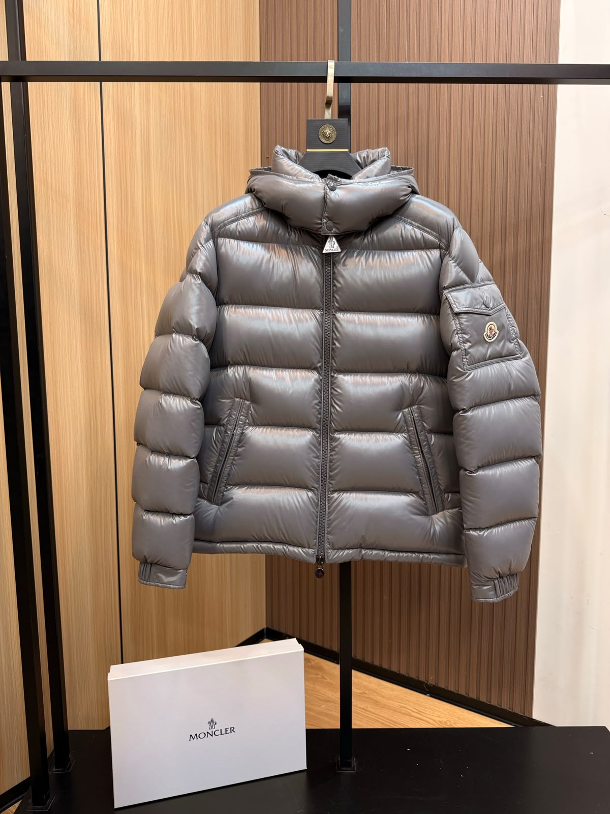 Moncler Maya Puffer Jacket - Grey