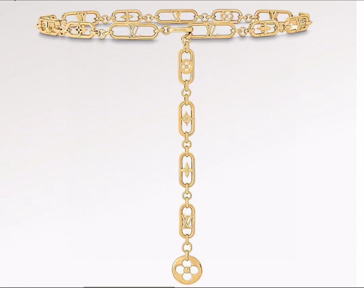 Louis Vuitton Belt - Gold