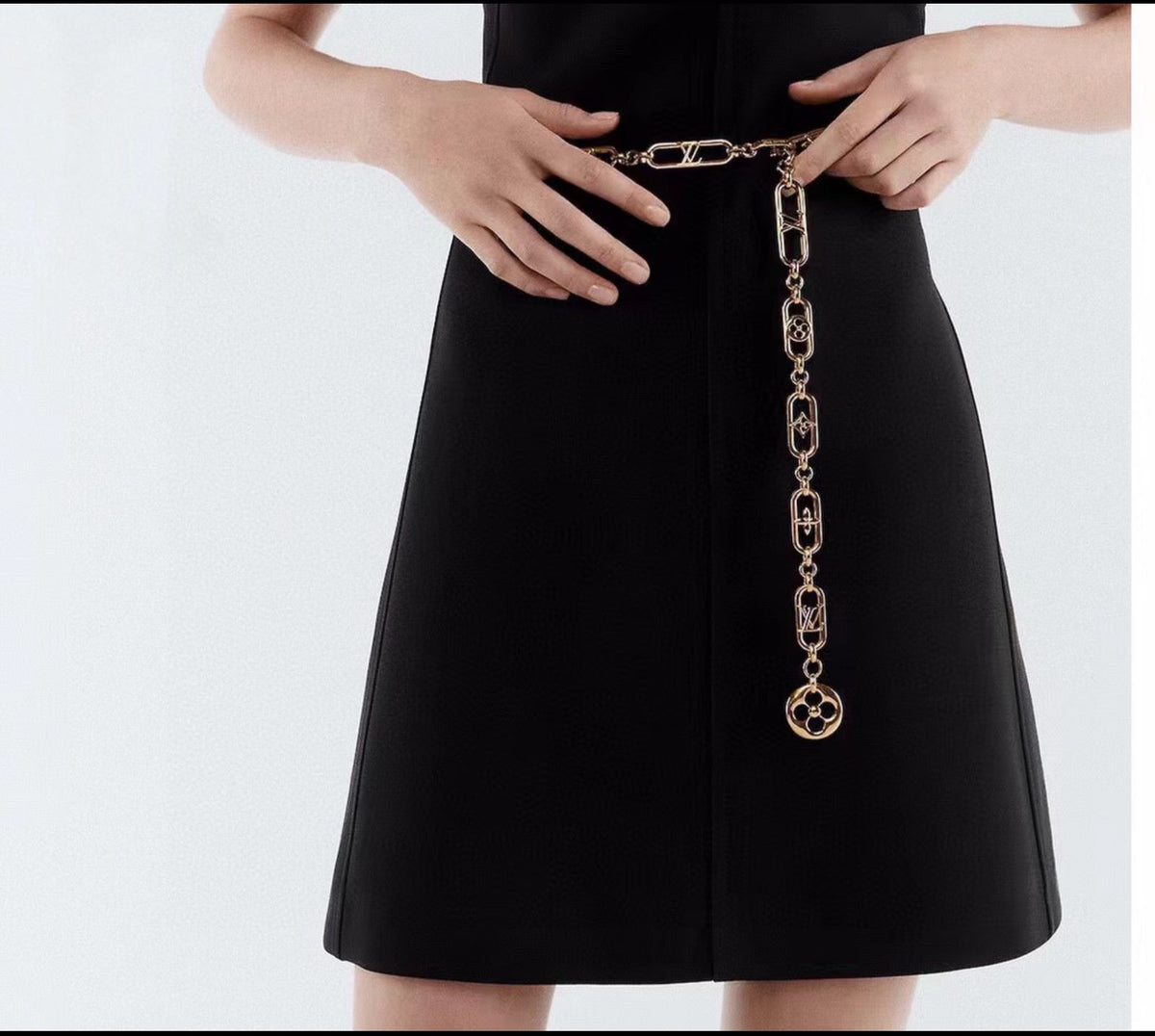 Louis Vuitton Belt - Gold