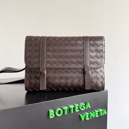 Bottega Veneta Crossbody Bag - Brown