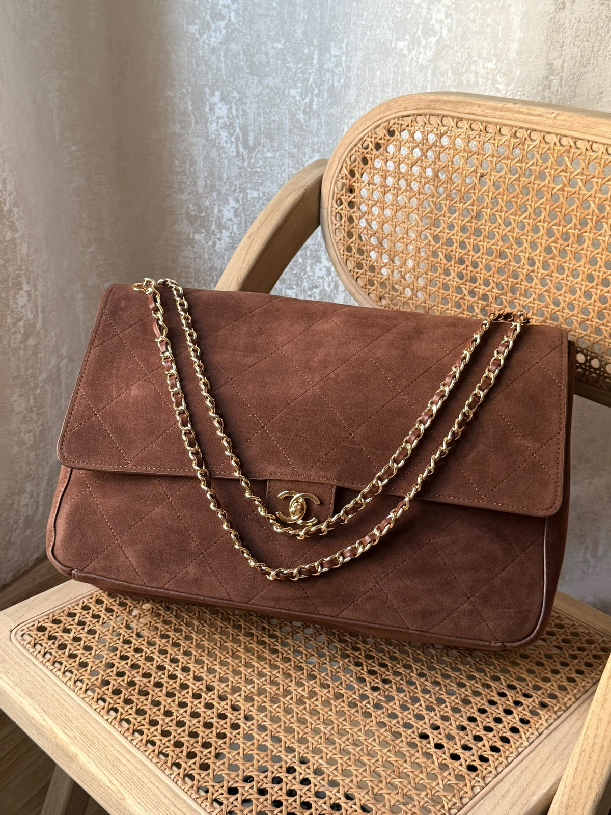 Chanel Shoulder Bag - Dark Brown
