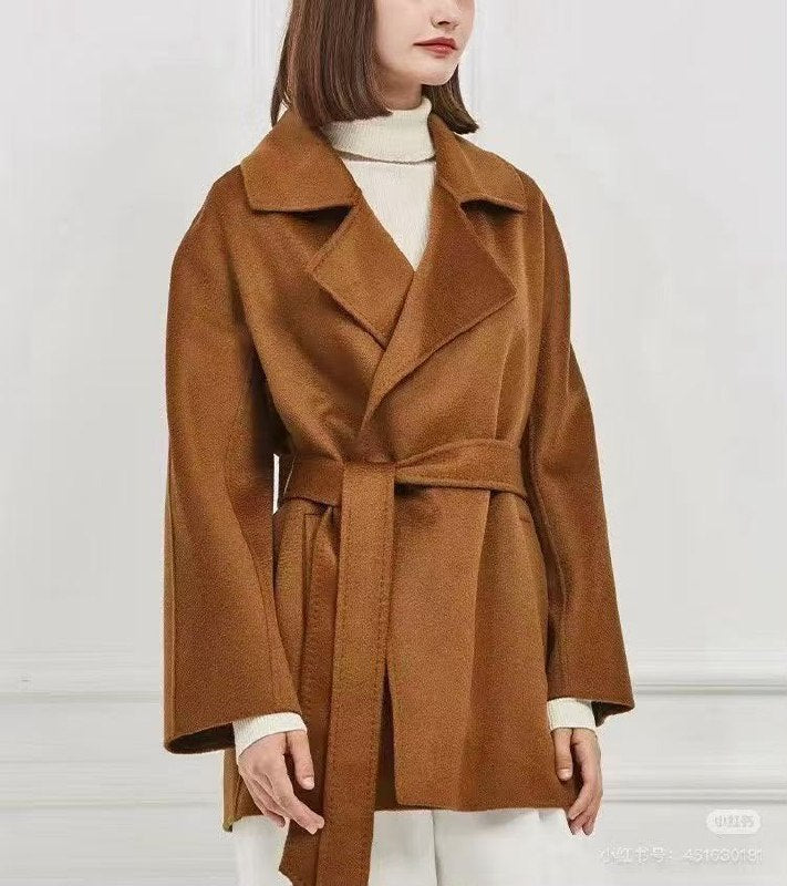 Max Mara Belted Coat - Beige