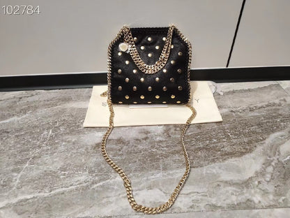 Stella McCartney Allover Stud Tote Bag - Black