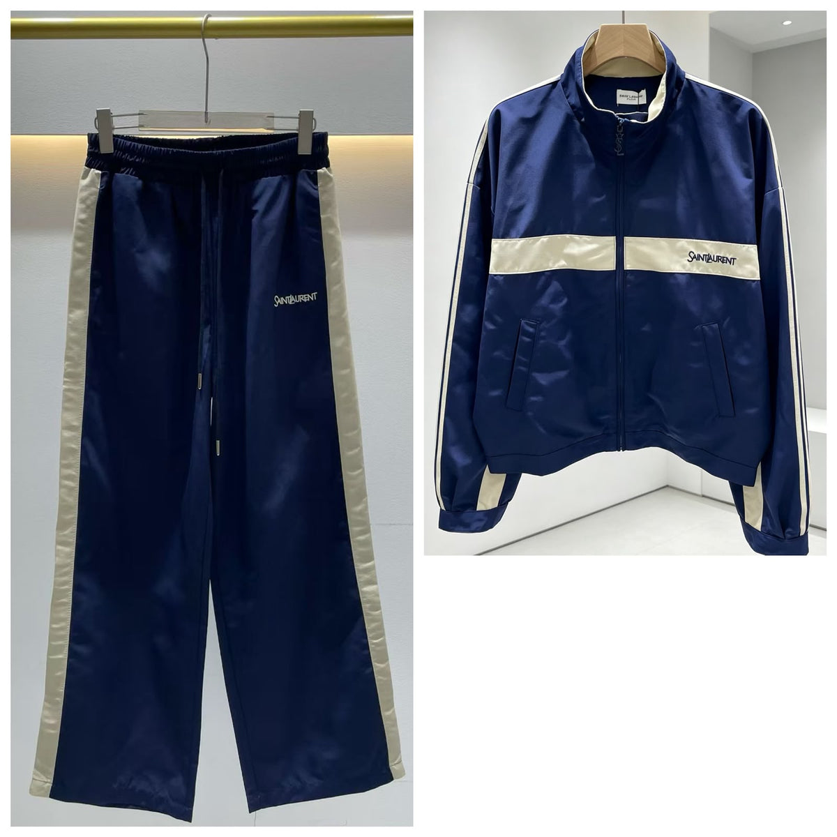 Saint Laurent Tracksuit - Navy