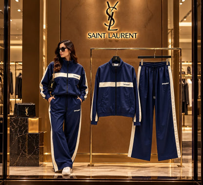 Saint Laurent Tracksuit - Navy