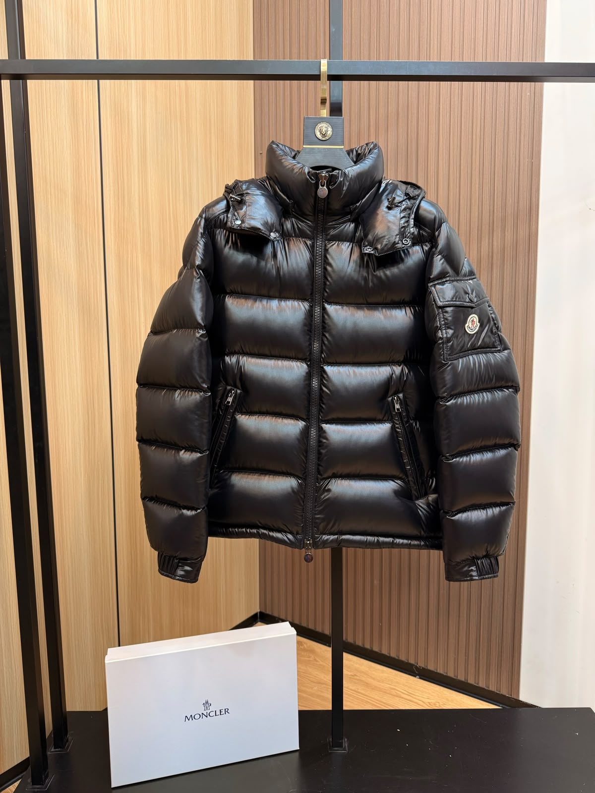 Moncler Maya Puffer Jacket - Black
