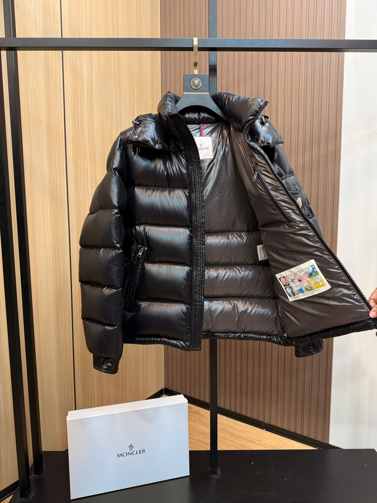 Moncler Maya Puffer Jacket - Black