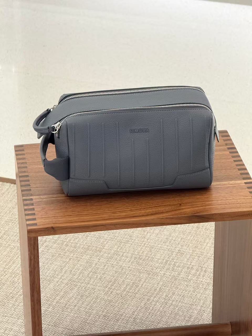 Rimowa Wash Bag - Grey, Black