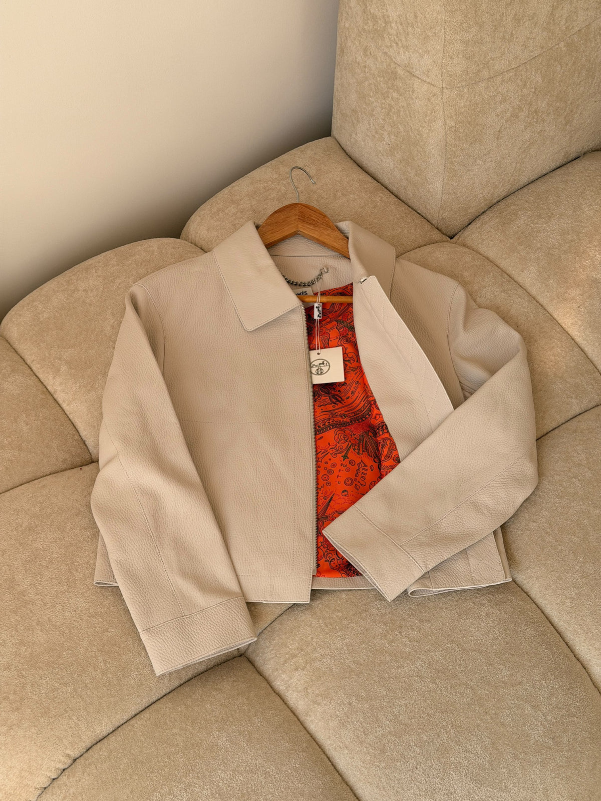 Hermes Jacket - White