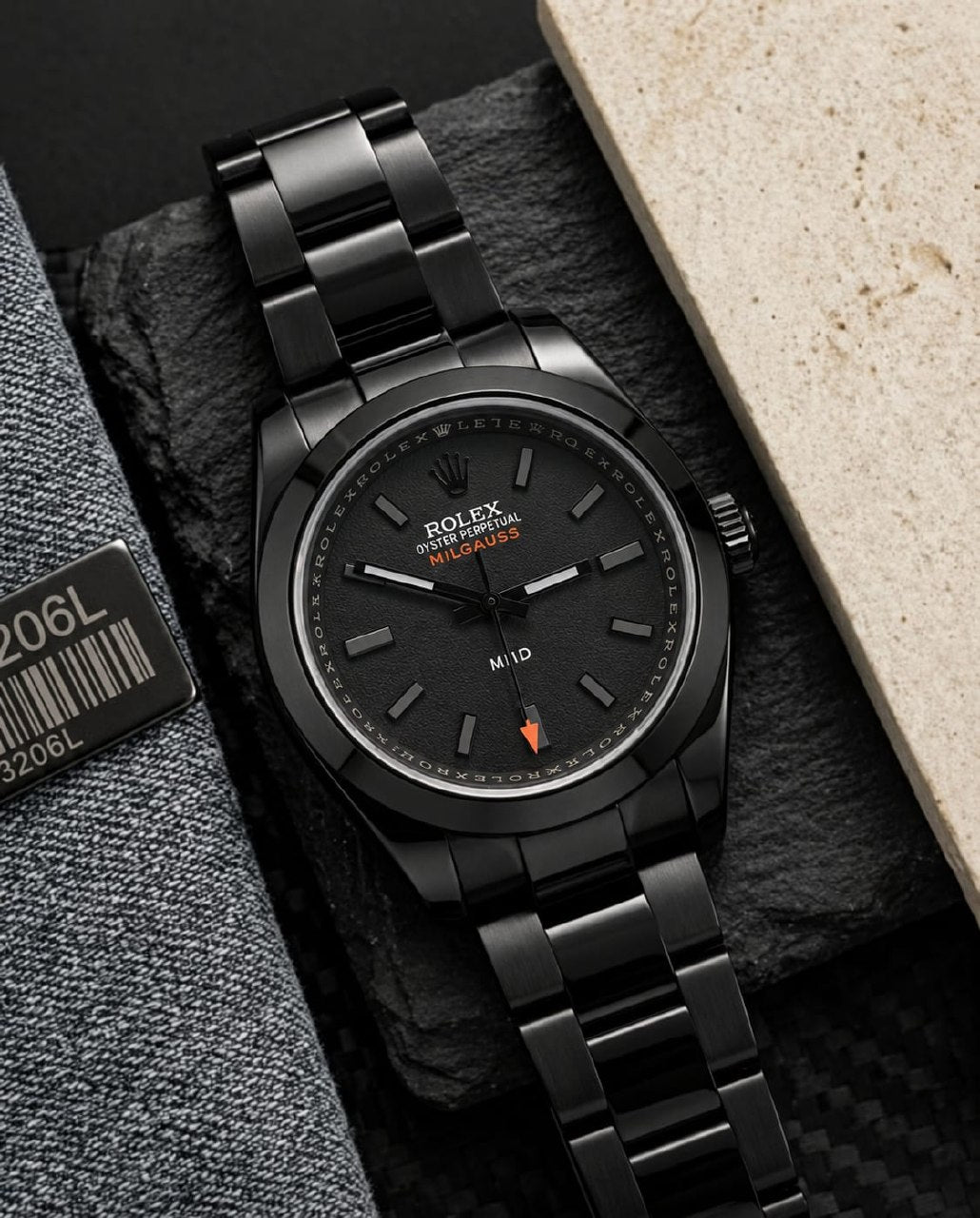 Rolex Watch - Black