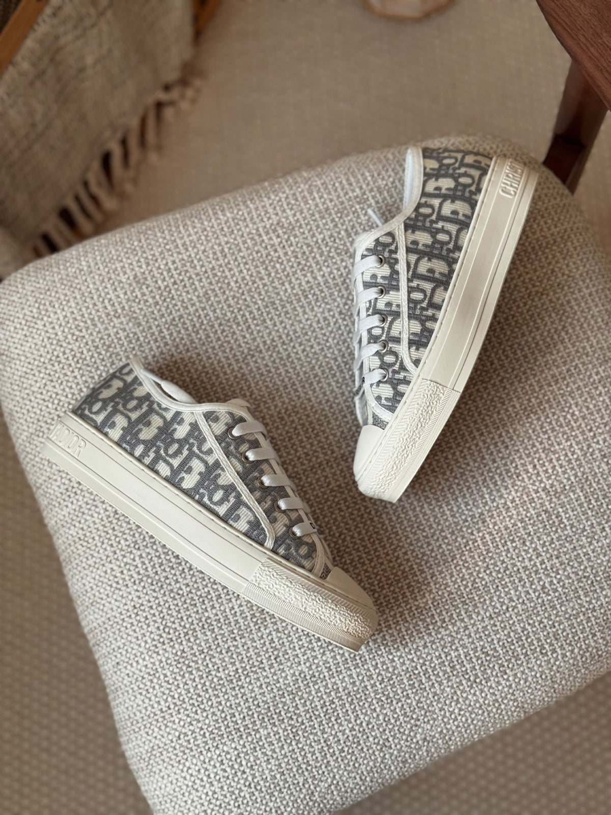 Dior Sneakers - Grey & White, Black & Beige, Grey, White, Black, Beige
