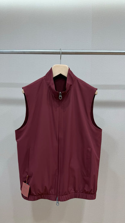 Loro Piana Vest - Burgundy