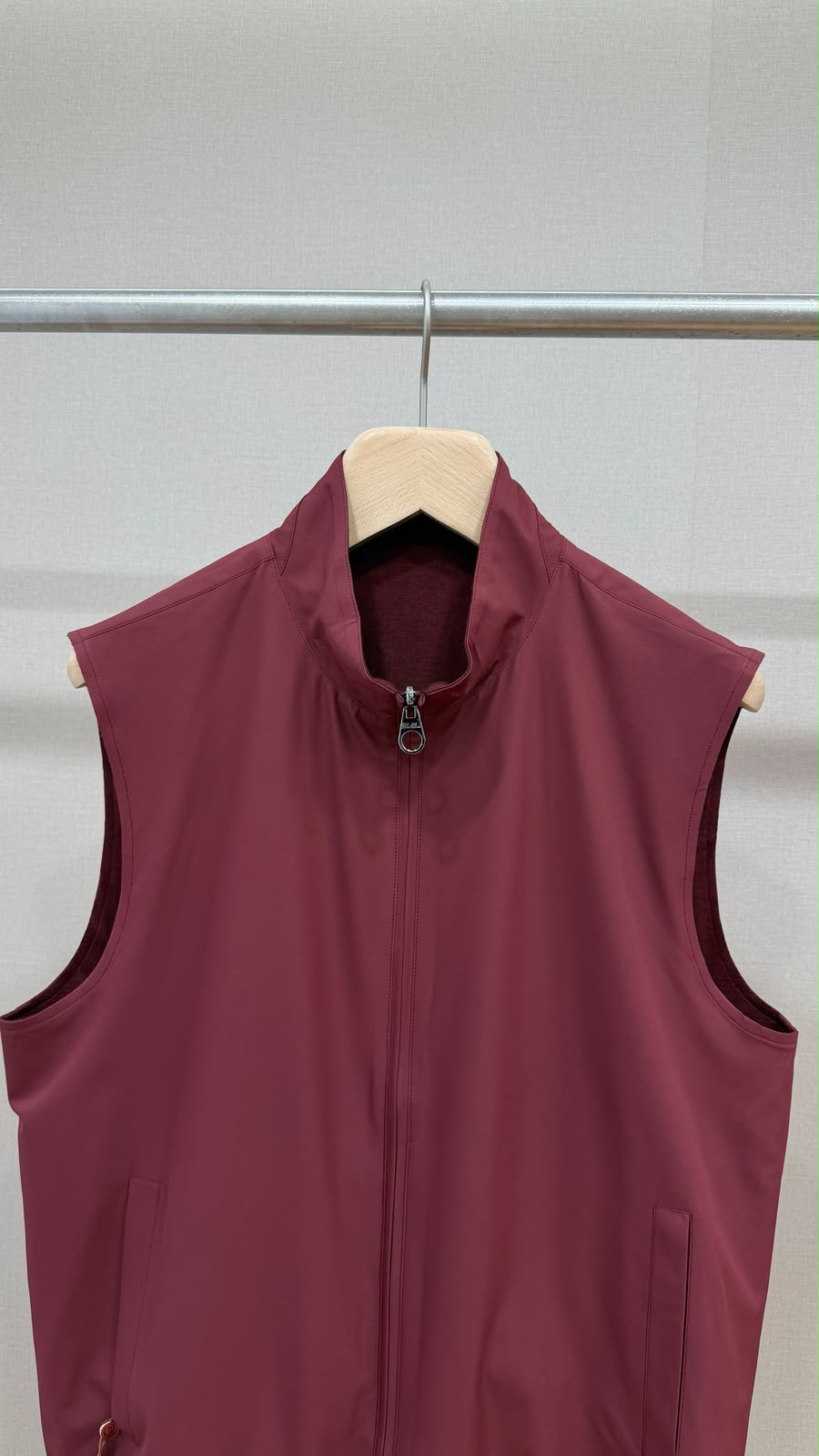 Loro Piana Vest - Burgundy