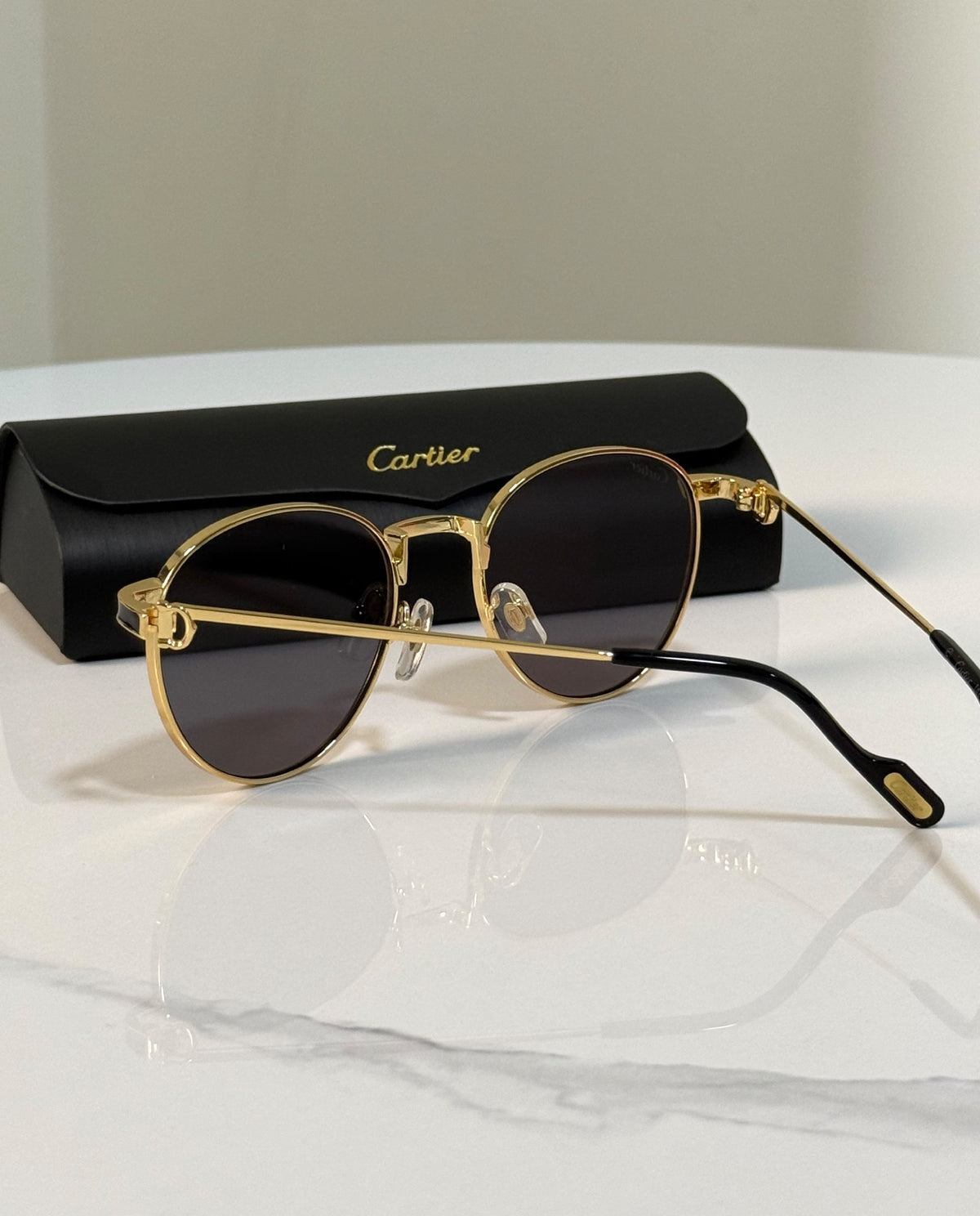 Cartier Sunglasses - Gold & Grey