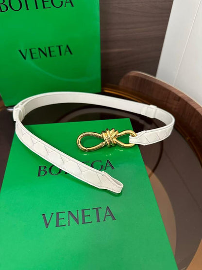 Bottega Veneta Belt - White