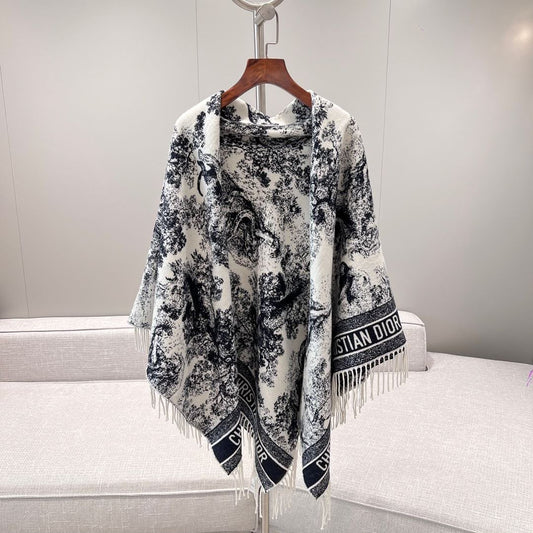 Dior Wrap Scarf - Black