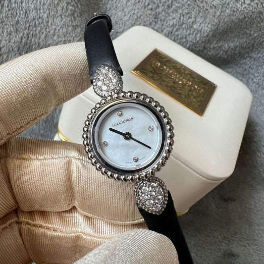 Boucheron Watch - Silver & White