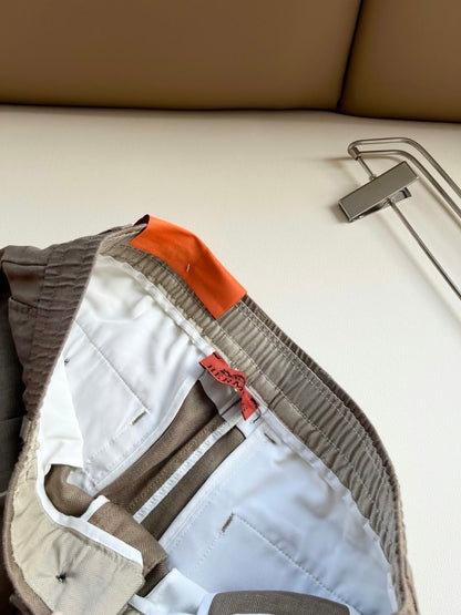 Hermès Pants - Brown, White, Navy