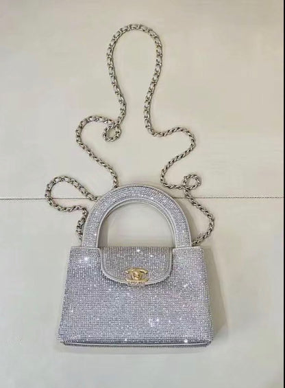Chanel Handbag - Silver
