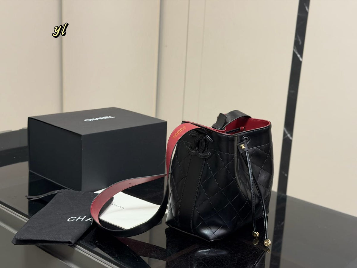 Chanel Bucket Bag - Black