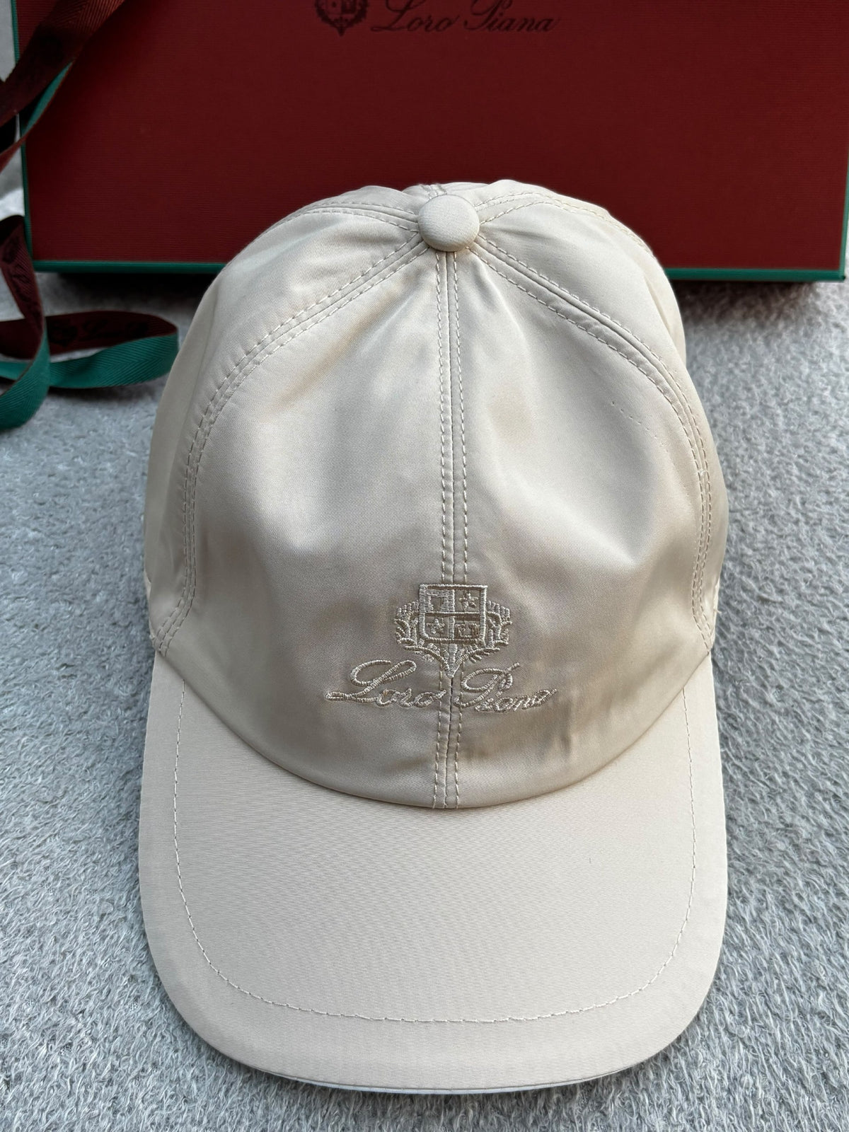 Loro Piana Cap - White