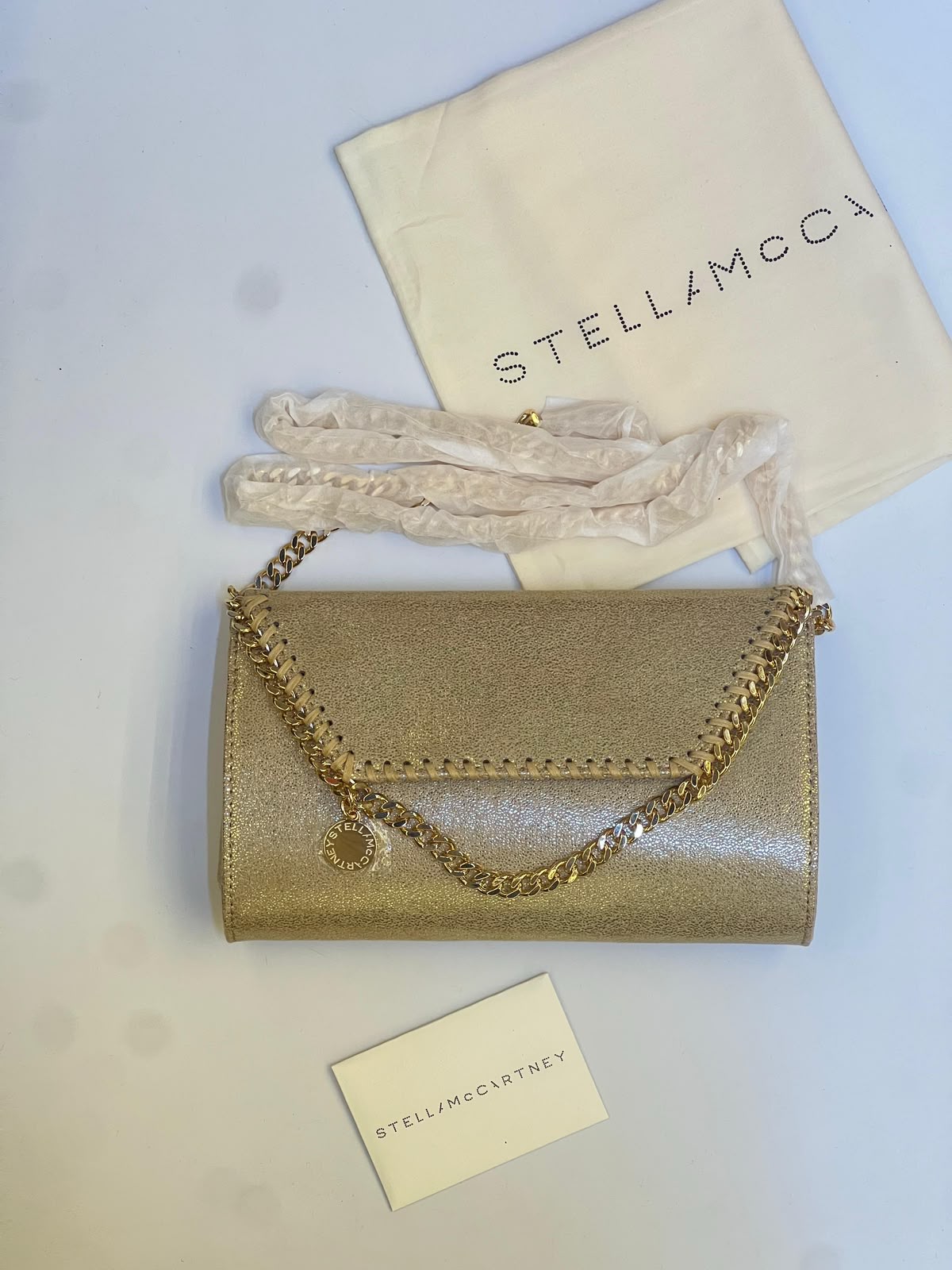 Stella McCartney Shoulder Bag - Gold