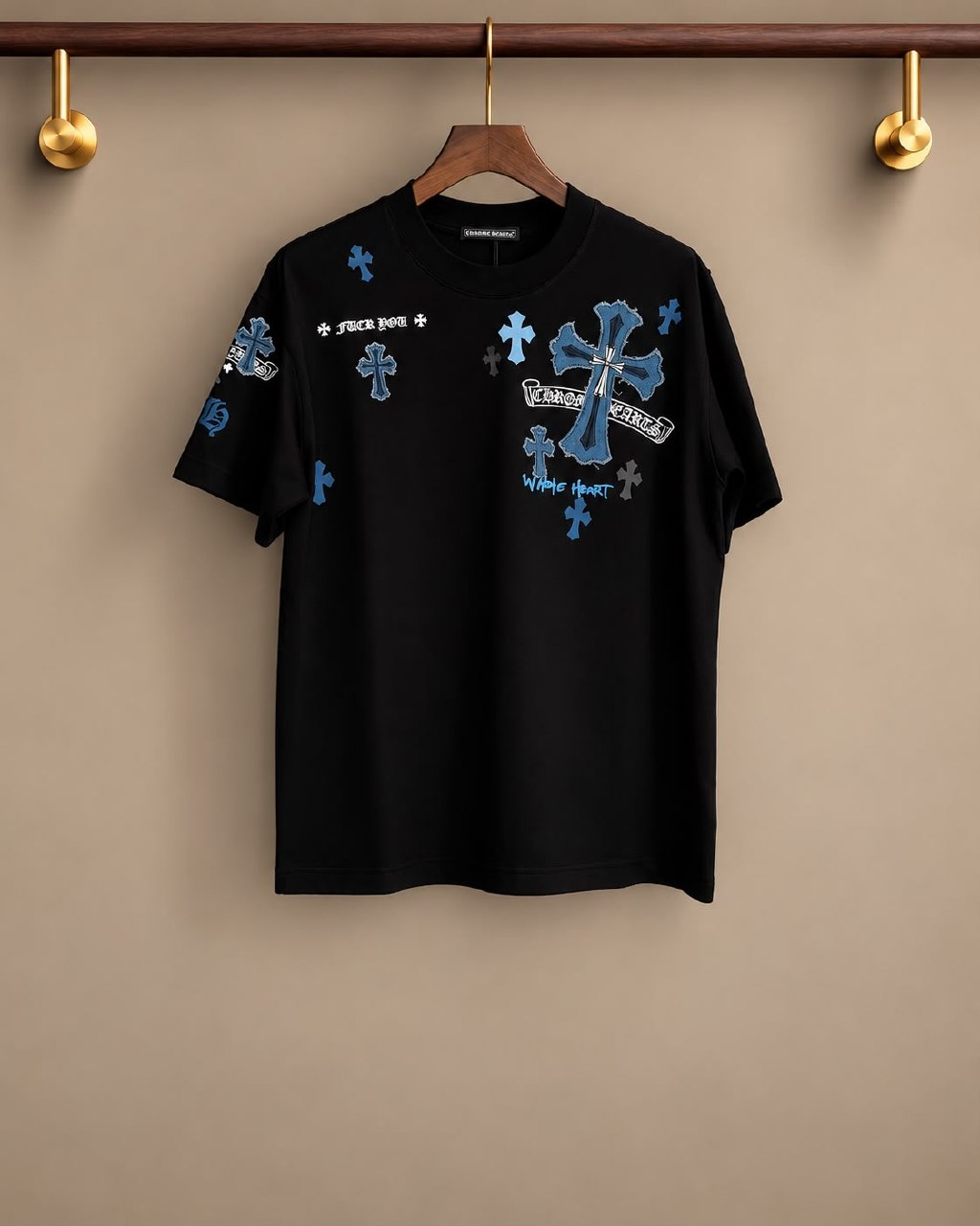 Chrome Hearts T-Shirt - Black, White
