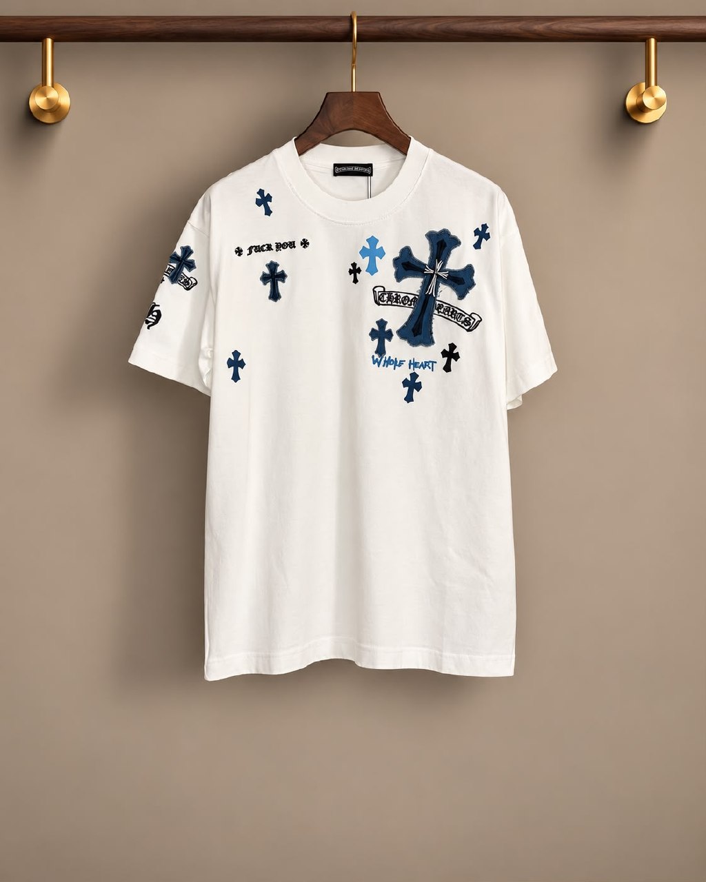 Chrome Hearts T-Shirt - Black, White